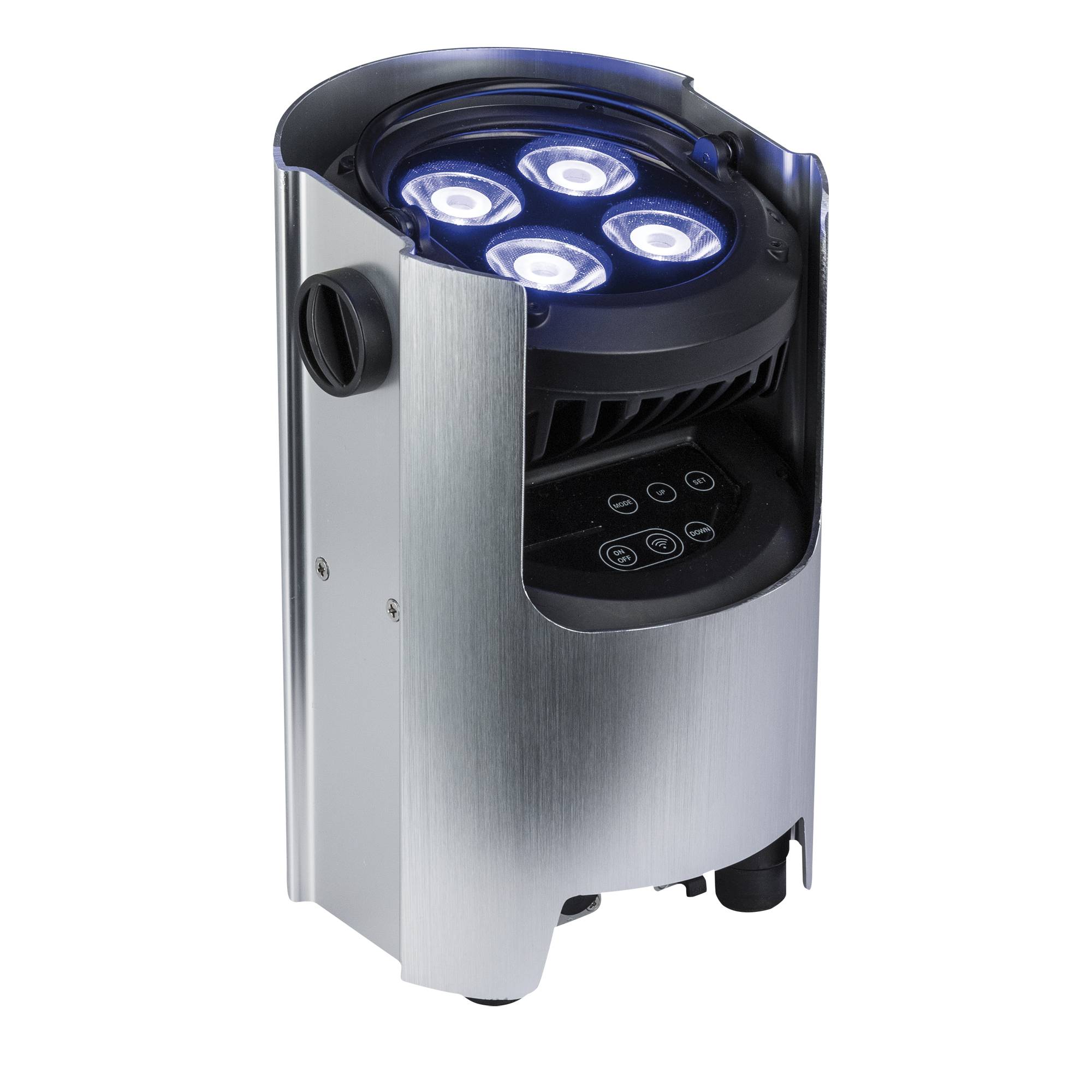 Showtec EventSpot 1600 Q4 4x RGBW - 12 W - gebürstetes Aluminium