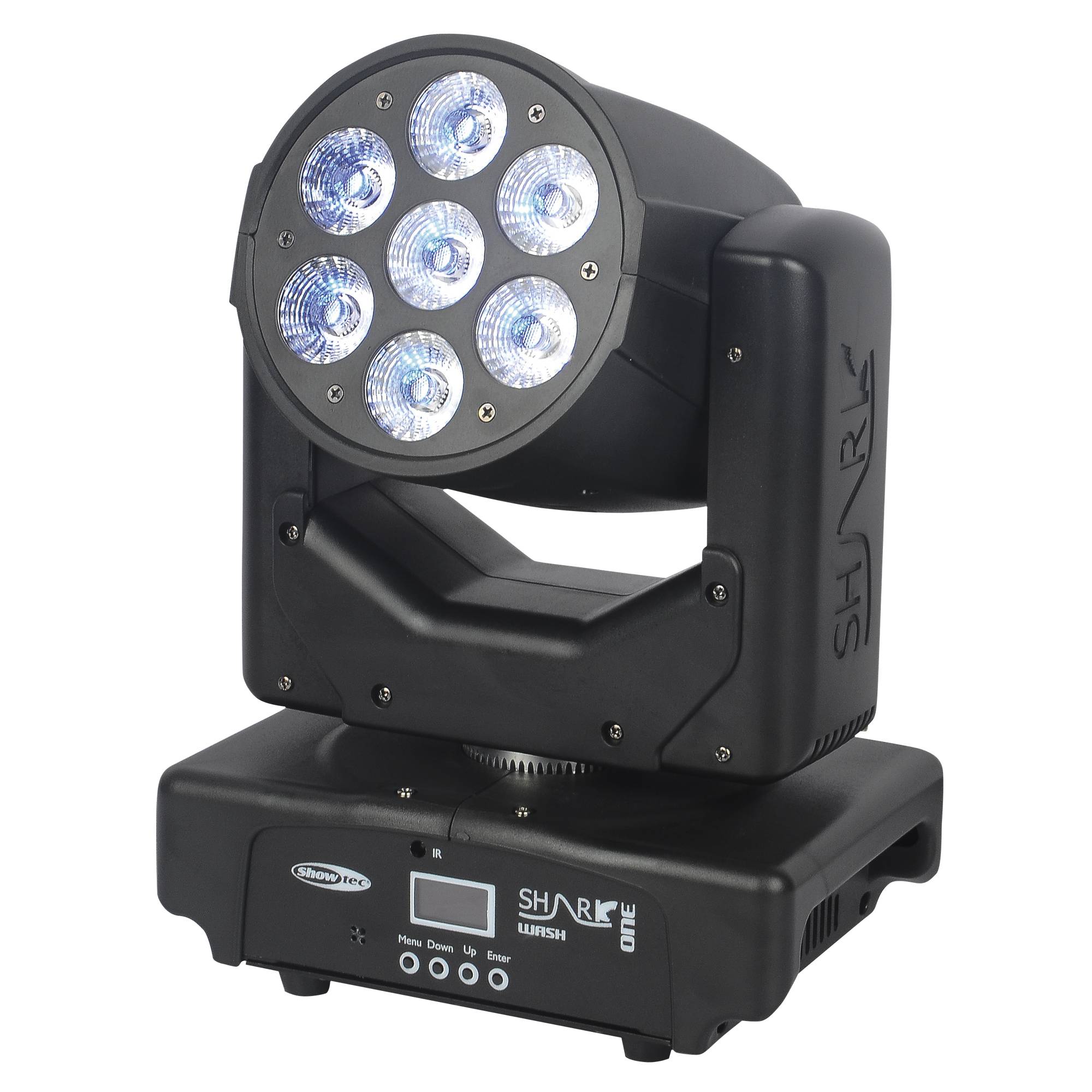 Showtec Shark Wash One 7x 12 W RGBWA-UV LED-Wash Moving Head