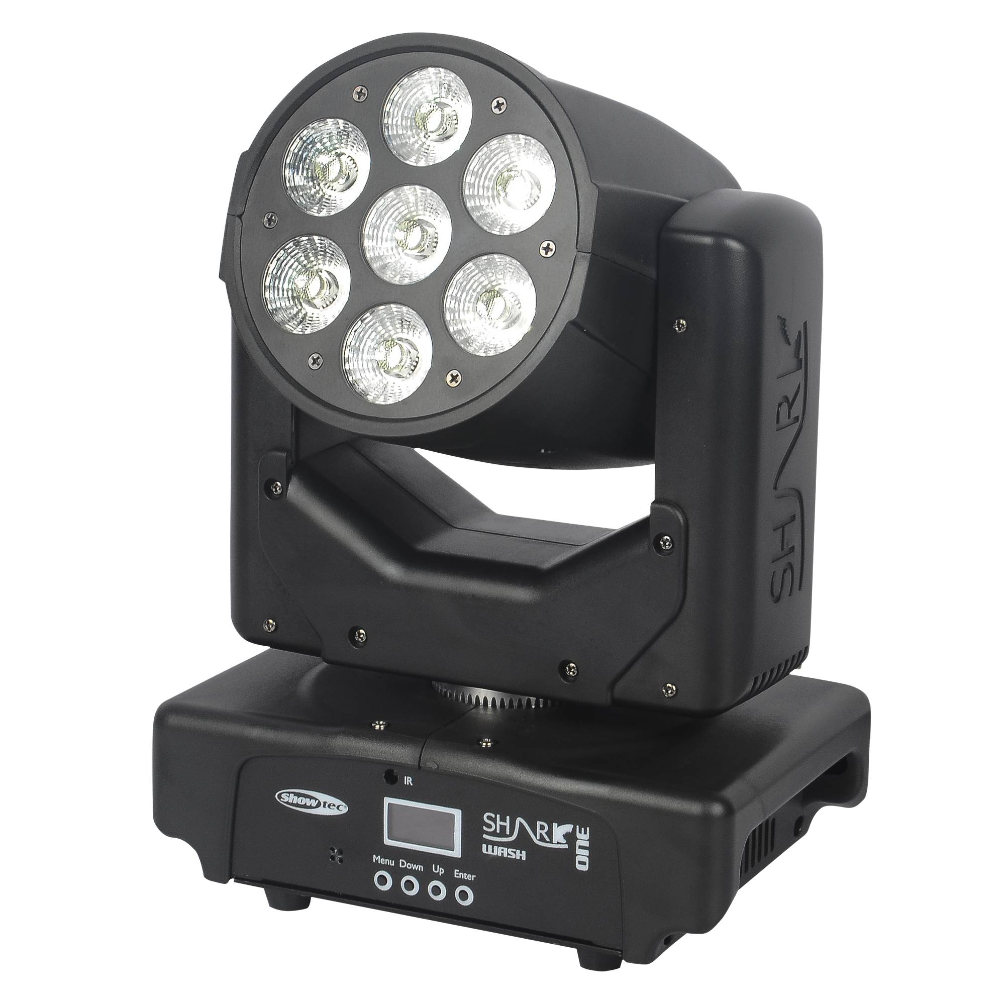 Showtec Shark Wash One 7x 12 W RGBWA-UV LED-Wash Moving Head