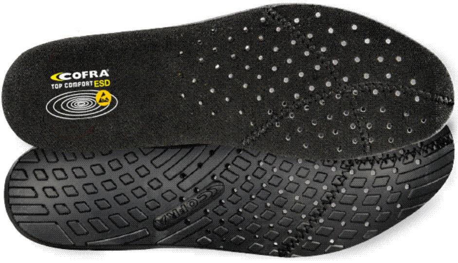Cofra Einlegesohle TOP COMFORT ESD Gr. 46