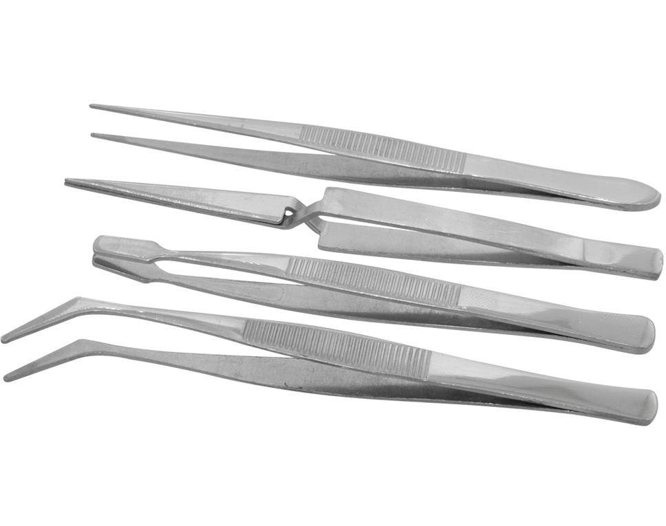4-teiliges Pinzetten Set