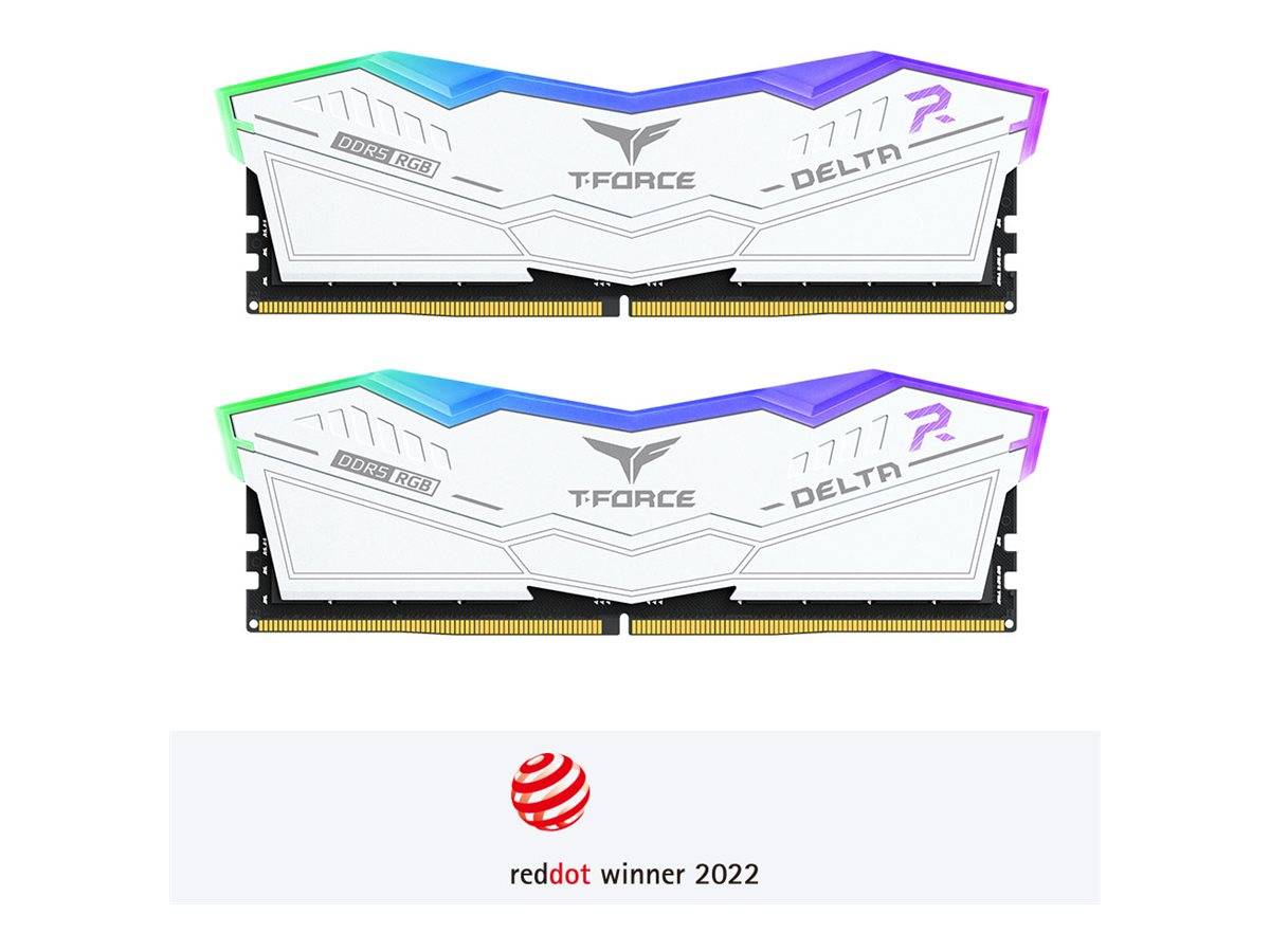 TEAM GROUP - T-Force DELTA RGB - DDR5 - Kit - 64 GB: 2 x 32 GB