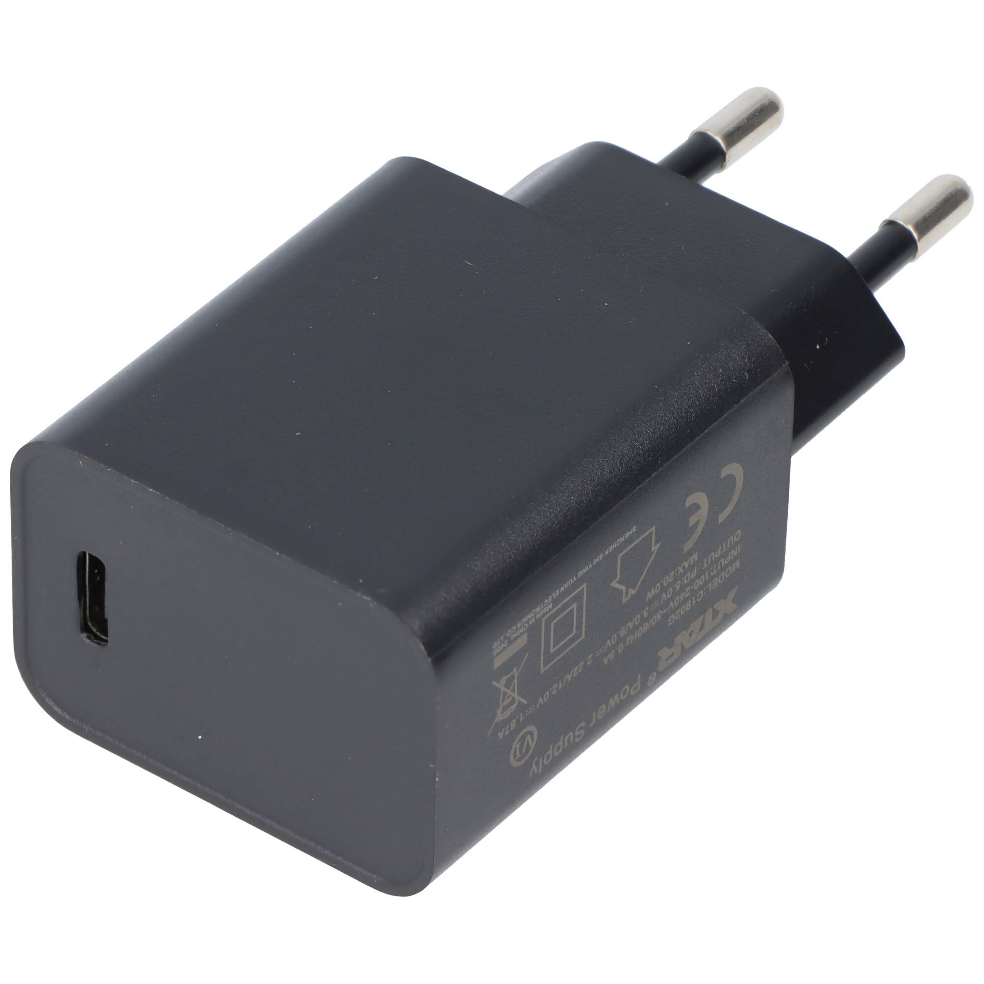 USB-C Netzteil XTAR PD20W mit Schnellladefunktion, Power Delivery, lädt QC2.0, QC3.0 und PD