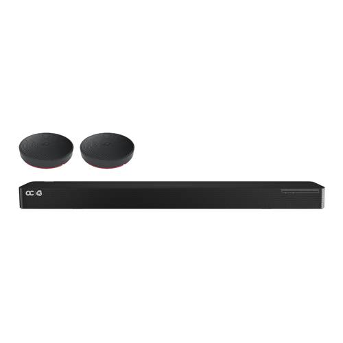 KRAMER KAC-SPK-40 - Audio-Soundbar (2x 20 Watt | 2x Satellitenmikrofone | DSP Rauschunterdrückung | USB-C)