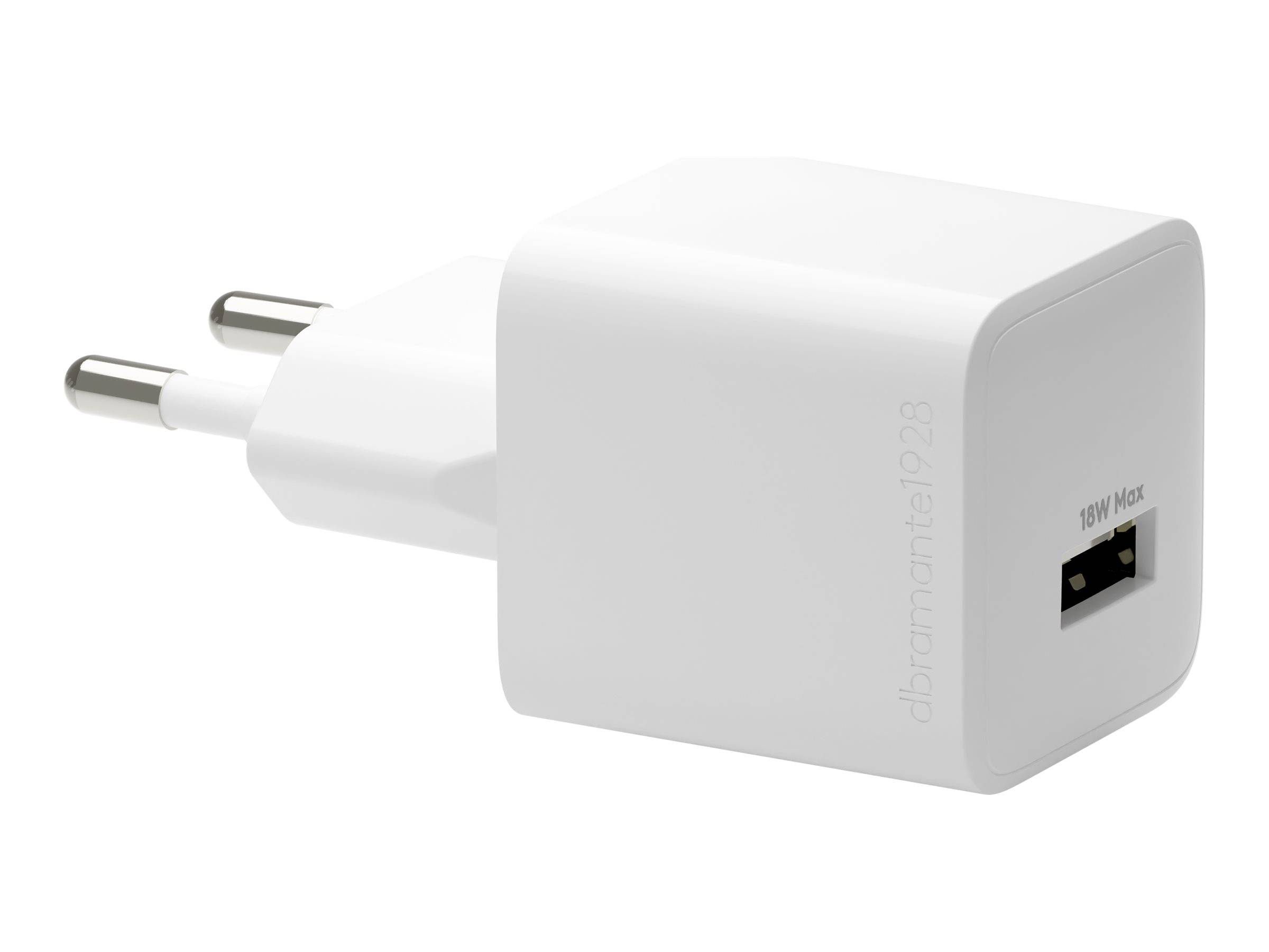 dbramante1928 re-charge - Netzteil - 18 Watt (USB)weiß - Europa