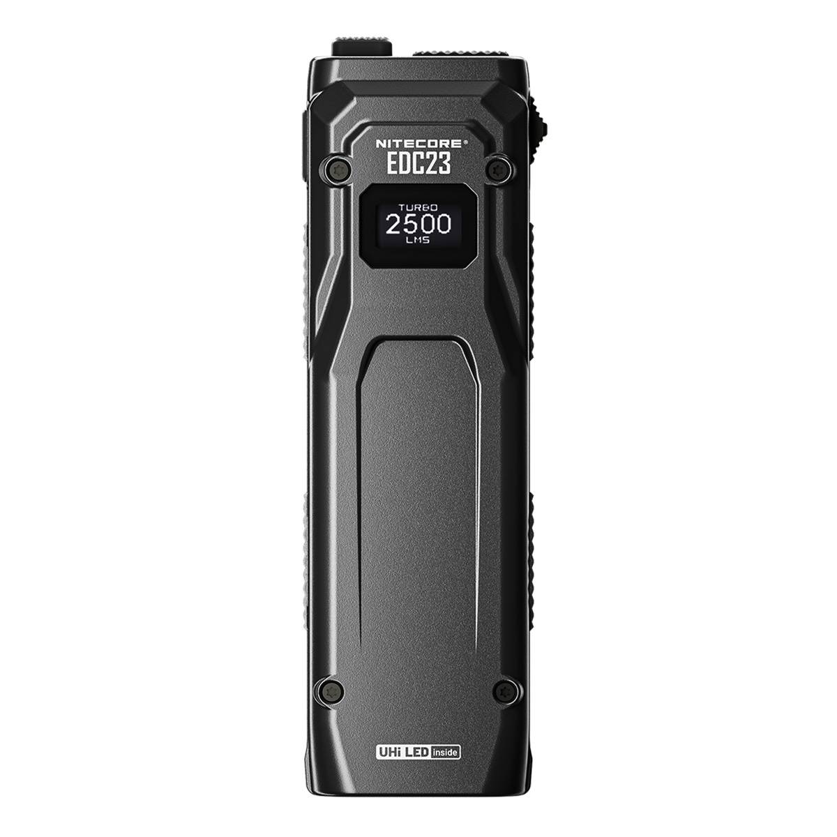 Nitecore EDC23 SABER Taschenlampe 2500 Lumen - Schwarz