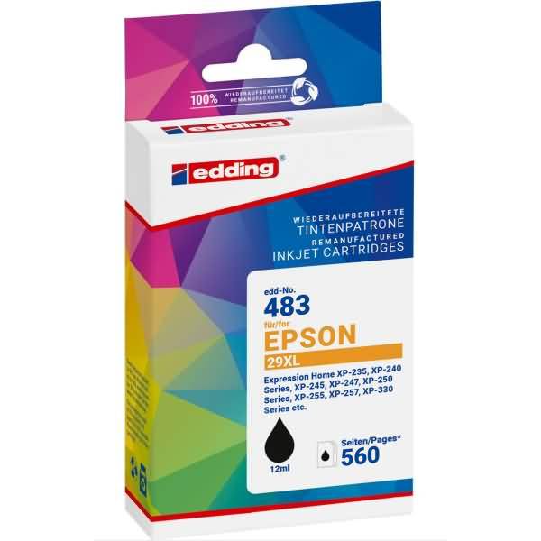 Druckerpatrone ersetzt Epson No. T29XL (T2991) black