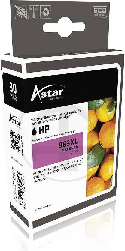 AS70719 ASTAR HP OJ PRO 9010 TINTE MAG 3JA28AE / HP963XL 1600S