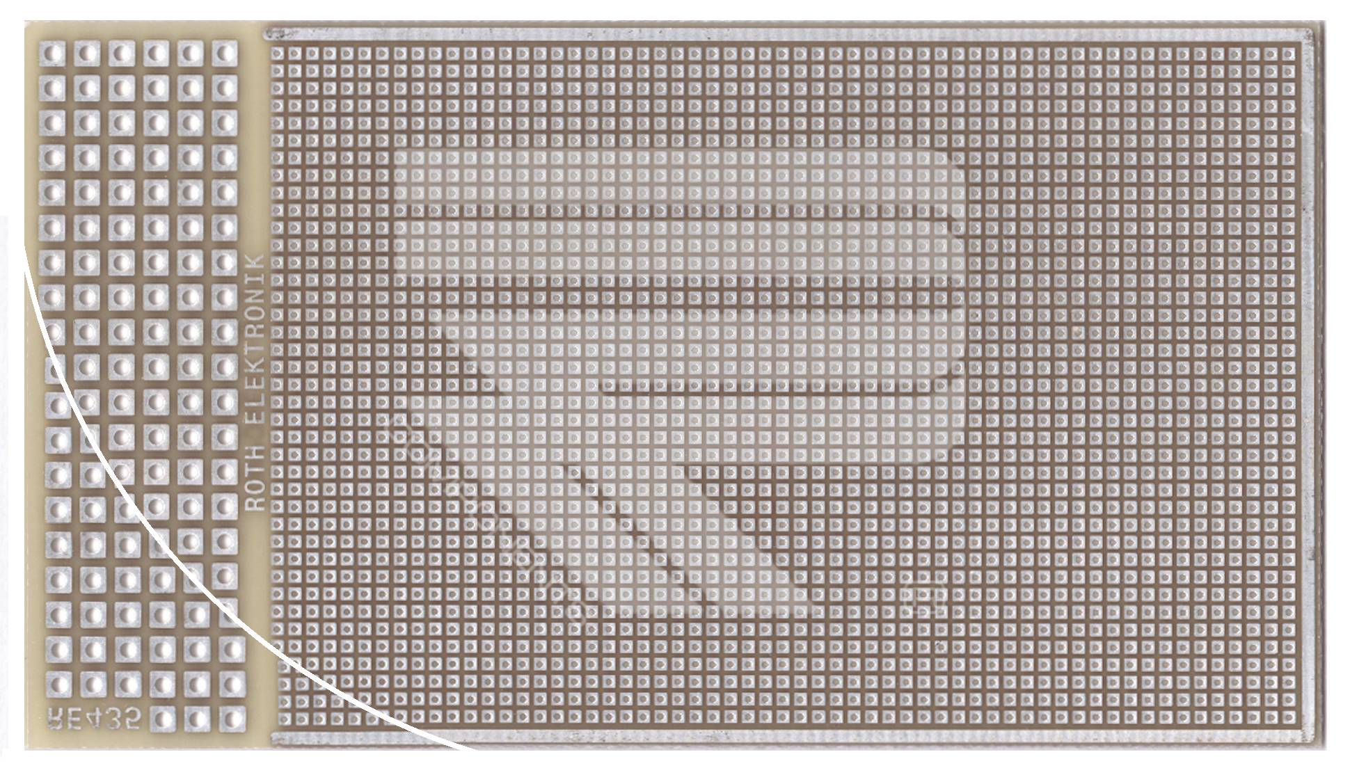 Roth Elektronik RE435-LF SMD Laborkarte Epoxyd RM 1,27 mm durchkontaktiert
