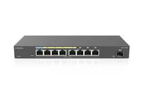 EnGenius Switch full managed Extender• 8x 1 GbE• 4x PoE at• 1x SFP• - Switch -
