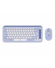 Logitech POP ICON COMBO LILAC US INT'L INTNL-973 Tastatur