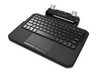 Zebra Tastatur - 2-in-1 - mit Touchpad, integrierter Griff - hinterleuchtet - Do