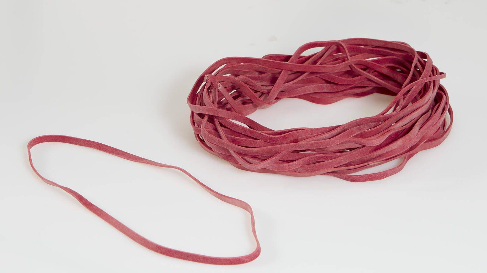 Gowi Gummibänder rot