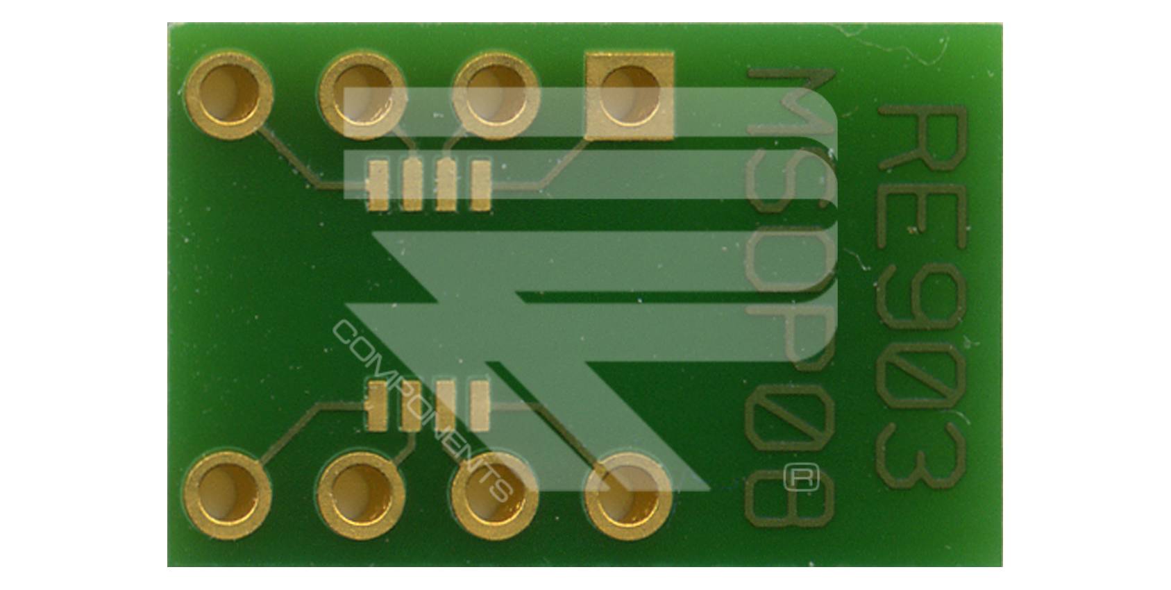 Roth Elektronik RE903 Adapter MSOP 8 Chem. Au