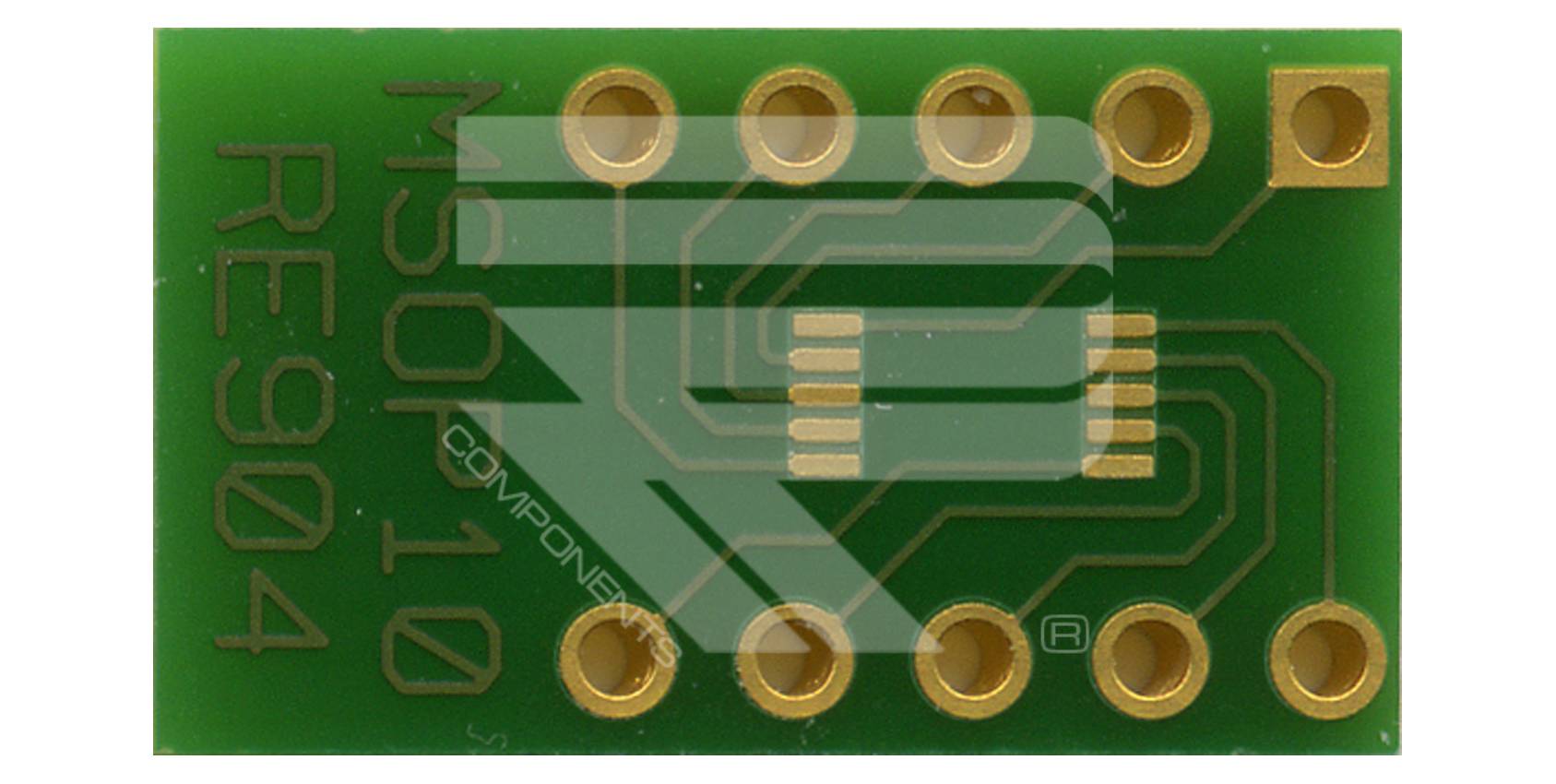 Roth Elektronik RE904 Adapter MSOP 10 Chem. Au