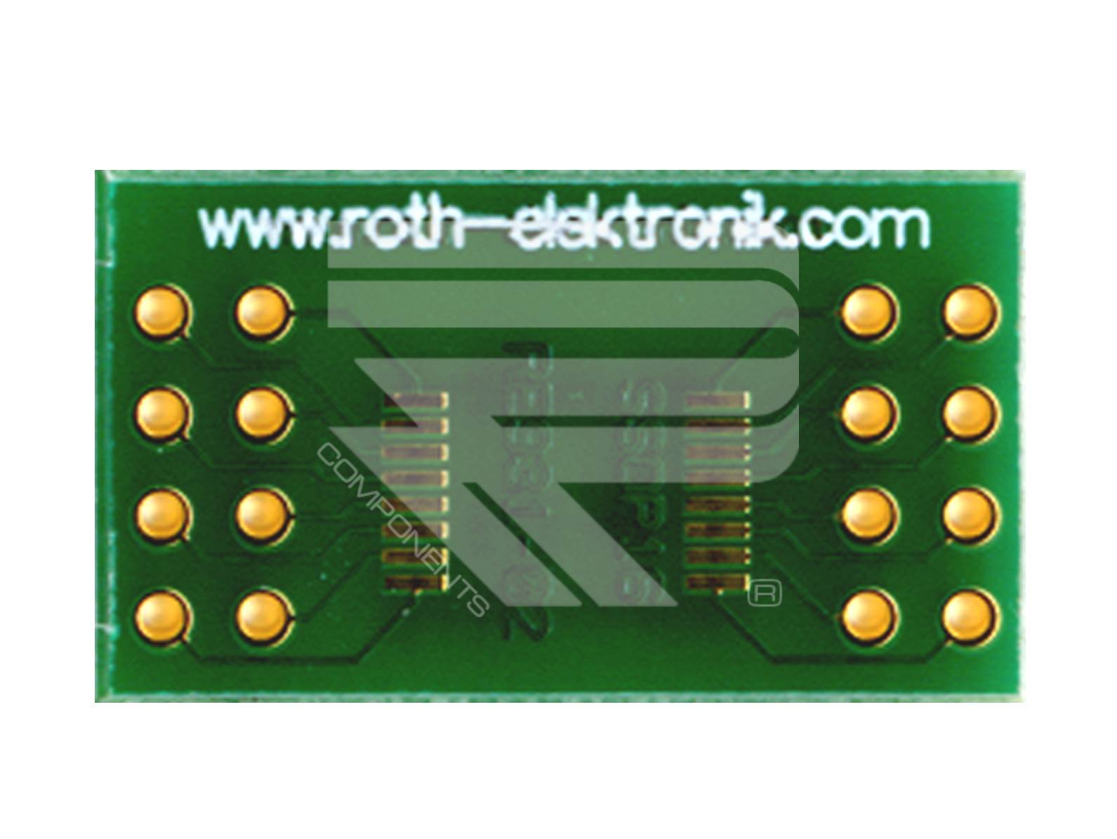 Roth Elektronik RE931-02 Adapter SSOP 16 Pins 0,65 mm Pitch