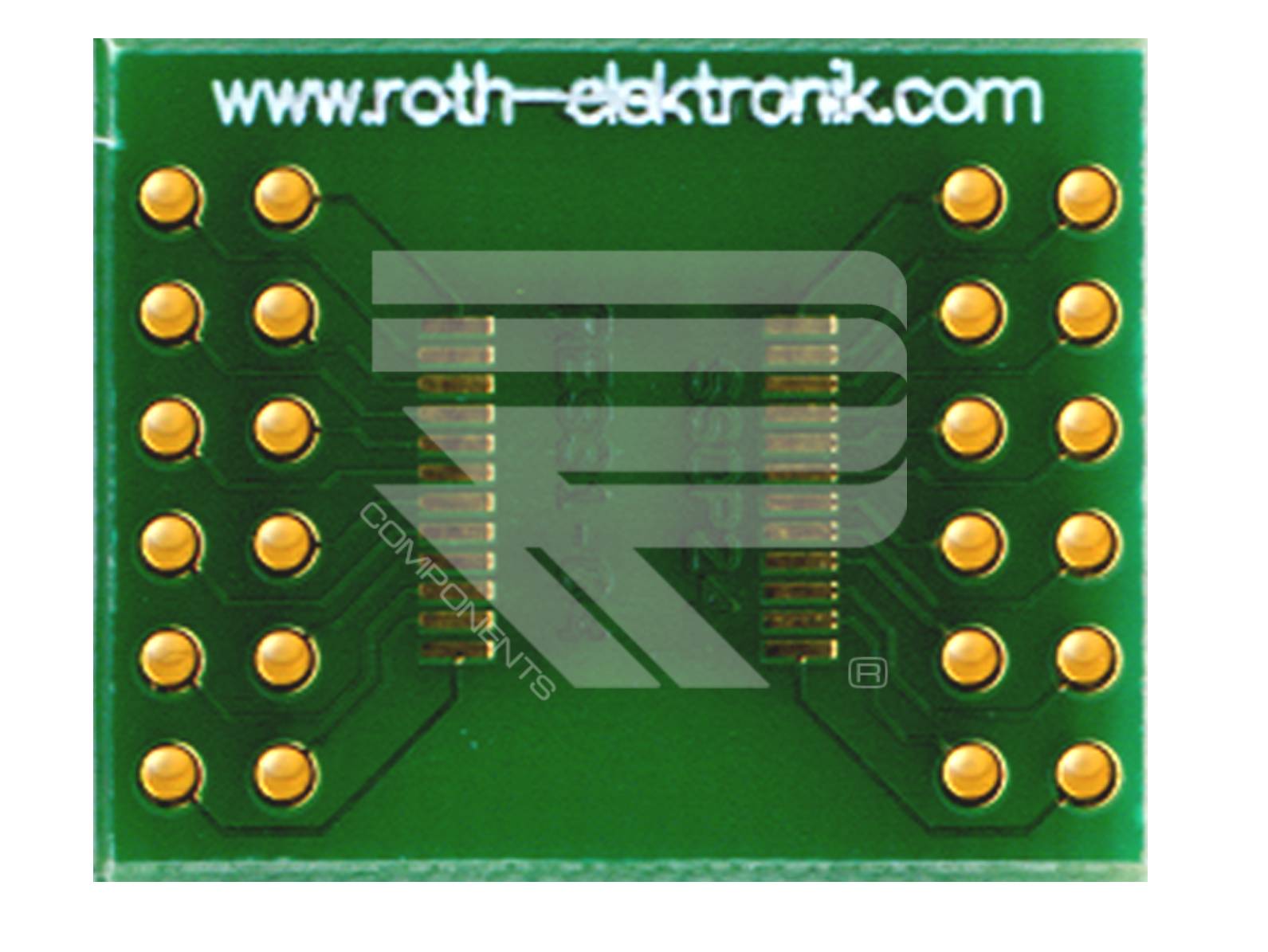 Roth Elektronik RE931-04 Adapter SSOP 24 Pins 0,65 mm Pitch