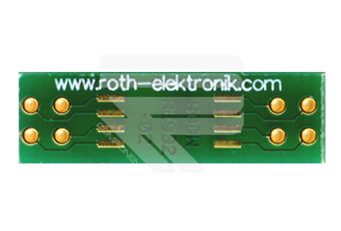 Roth Elektronik RE932-02 Adapter SO 8w Pitch 1,27 mm