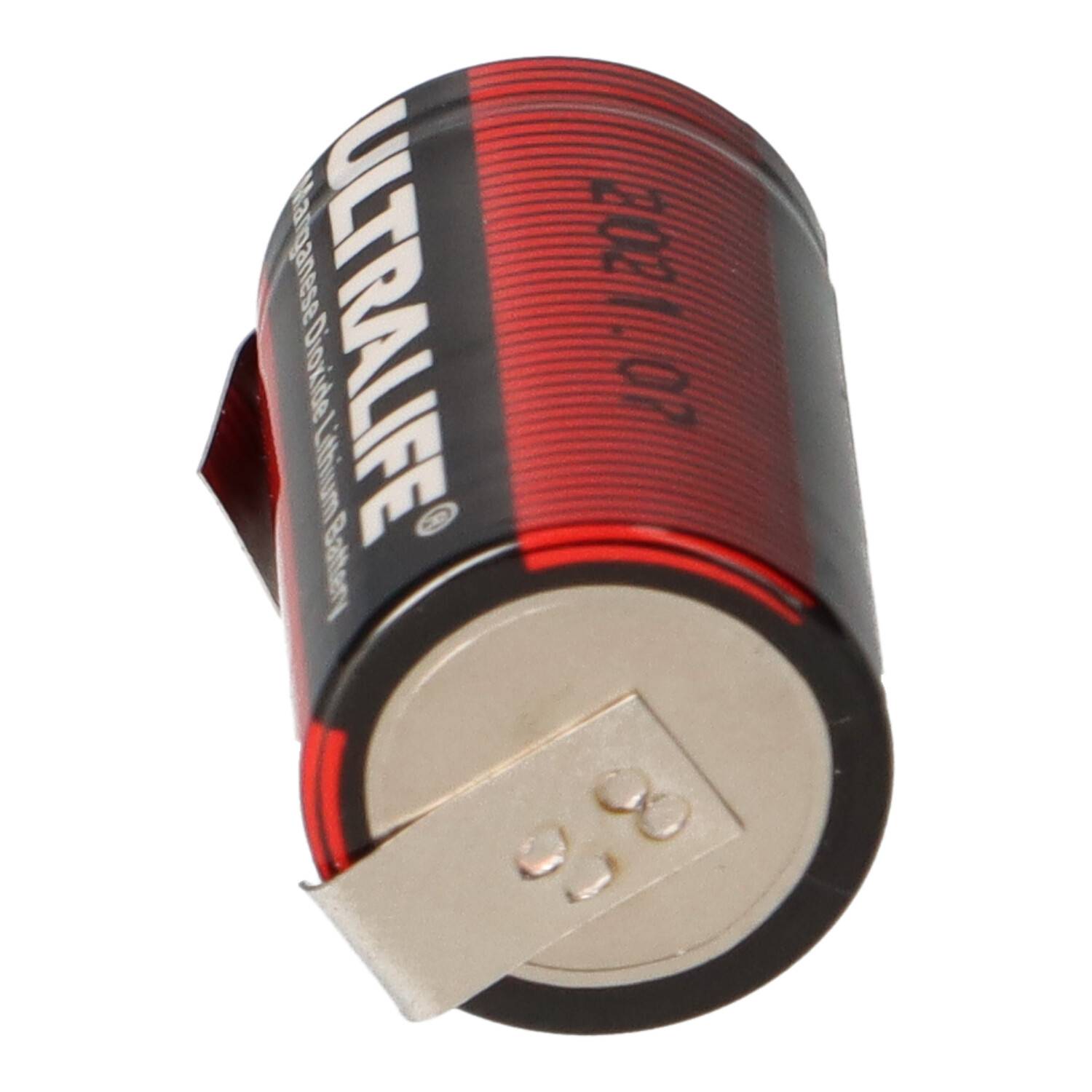 Ultralife CR2 Lithium Batterie 3V 900mAh mit U-Lötfahne – CR15270