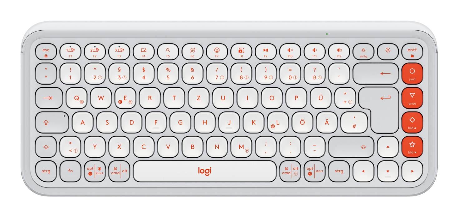 Logitech POP ICON KEYS KB OFF WHITE-DEU-CENTRAL-419