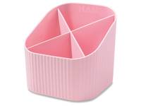 HAN Stiftehalter x-LOOP pastellrosa Kunststoff 4 Fächer 11.1 x 11.1 10.5