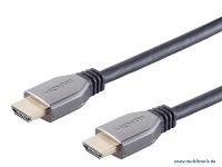 Brackton 10K Ultra High Speed HDMI 2.1 Kabel Metallstecker 5.0m St/St - Kabel -