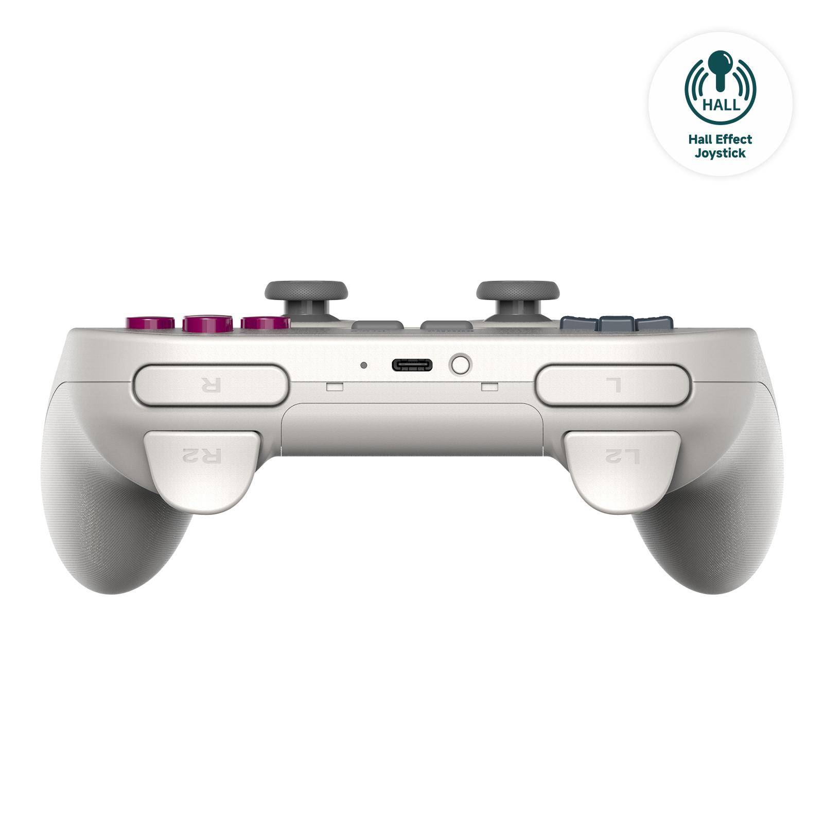 8BitDo PRO 2 Gamepad Hall-Effekt Technologie, Bluetooth USB-C, programmierbar, 1000 mAh, Classic