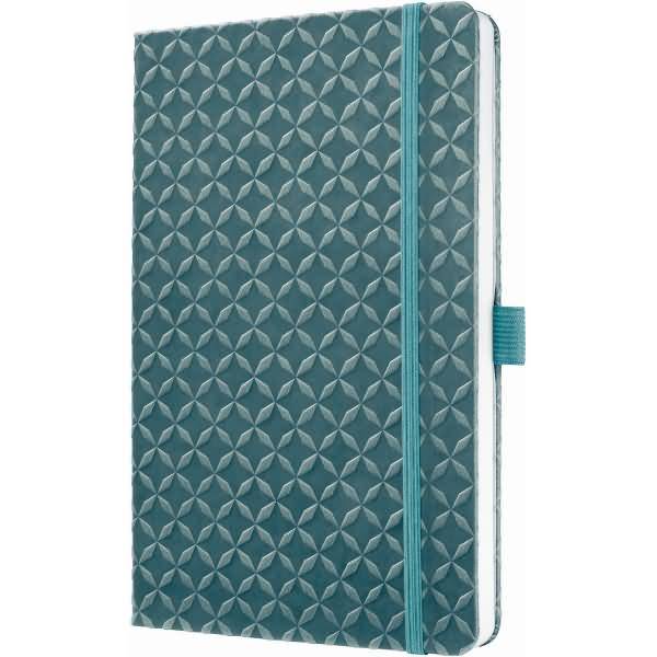 Notizbuch Jolie Hardcover ca. A5 ocean blue 174 Seiten liniert 80g