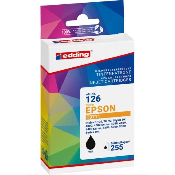 Tintenpatrone ersetzt Epson T0711/T0891 black