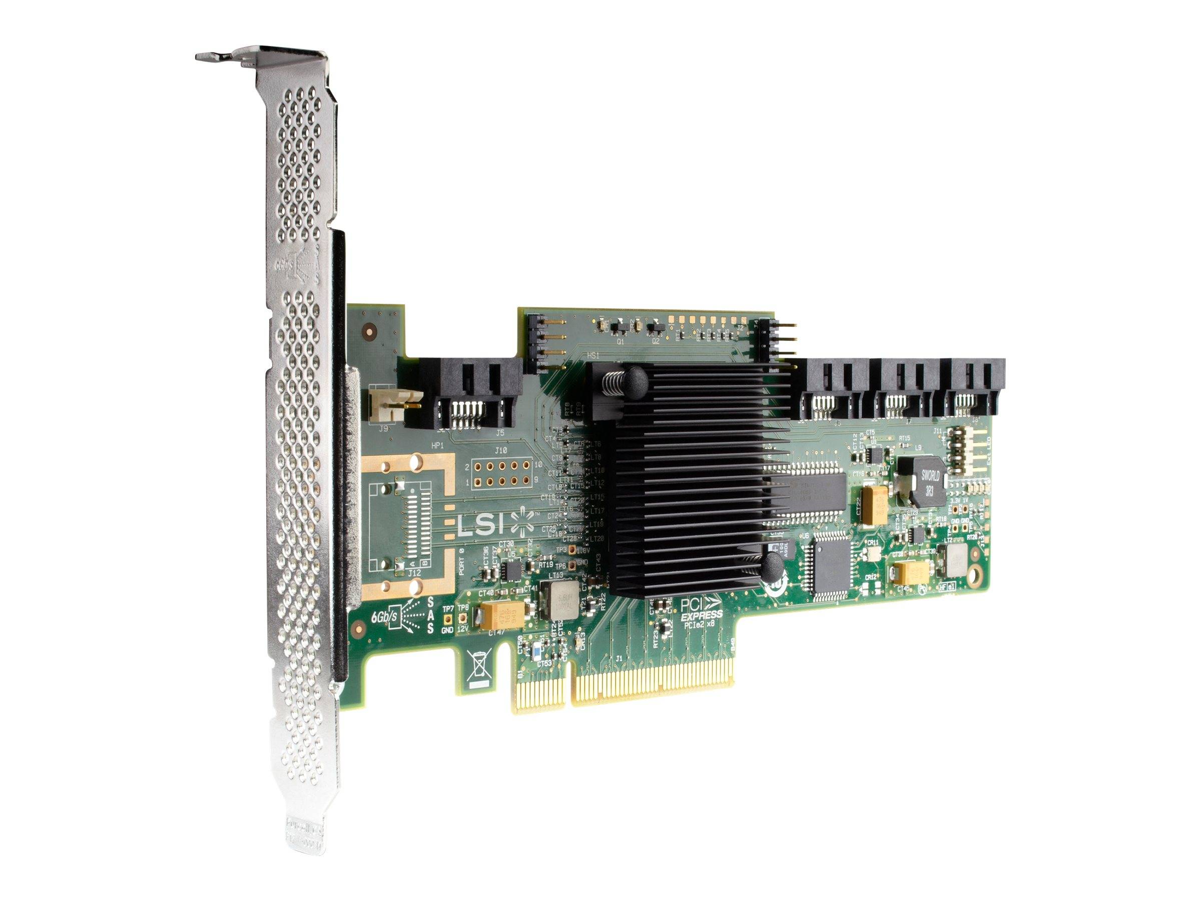 HP LSI 9212-4i - Speicher-Controller - 4 Sender/Kanal