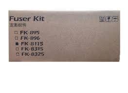Pappschachtel mit der Bezeichnung „Fuser Kit