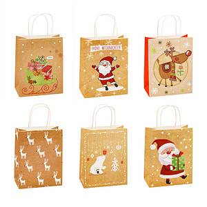 TSI 12 Geschenktaschen Weihnachten Serie 1.6 Motiv sortiert 18.0 x 23.0