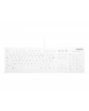 Cherry Active Key AK-C8112 Tastatur medical 100% full size waschbar USB AZERTY Französisch Tastenschalter: CHERRY SX weiß
