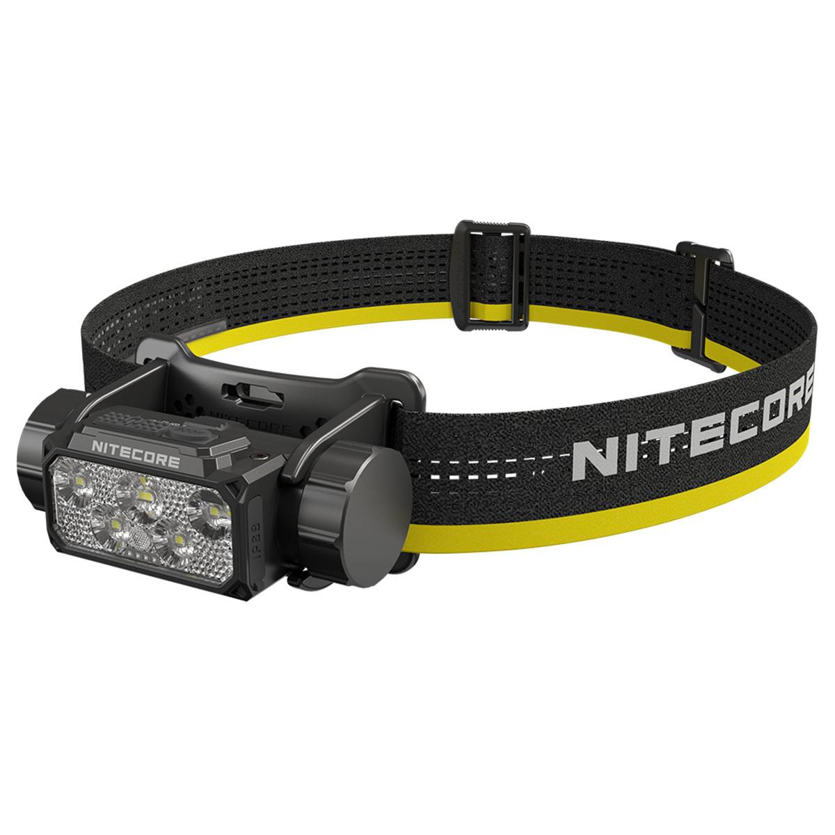 Nitecore HC70 UHE LED Stirnlampe 1600 Lumen - Schwarz/Gelb