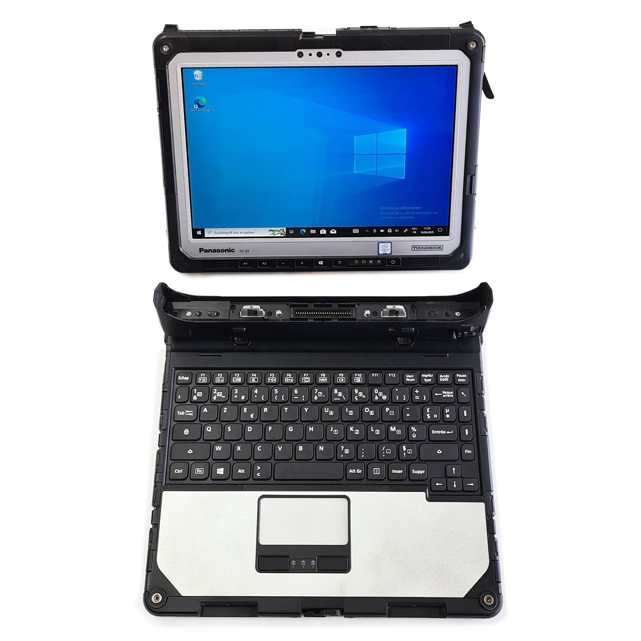 Panasonic Toughbook CF-33, MK1, schwarz/silber