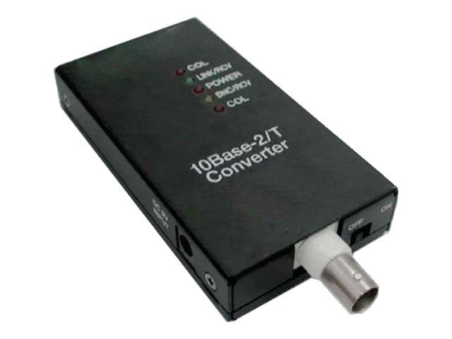 ALLNET - Medienkonverter - 10Mb LAN - 10Base-T, 10Base-2 (coax)