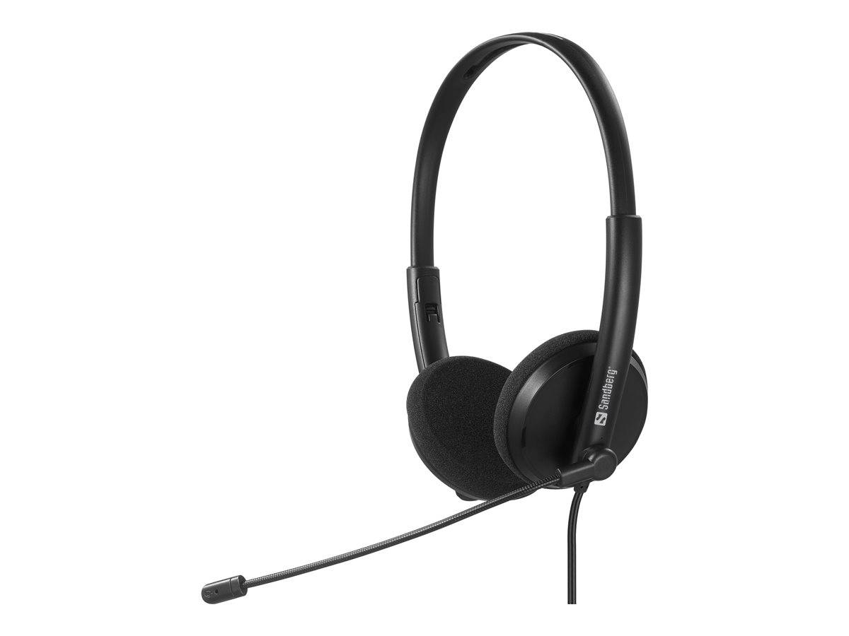 SANDBERG Headset - On-Ear - kabelgebunden