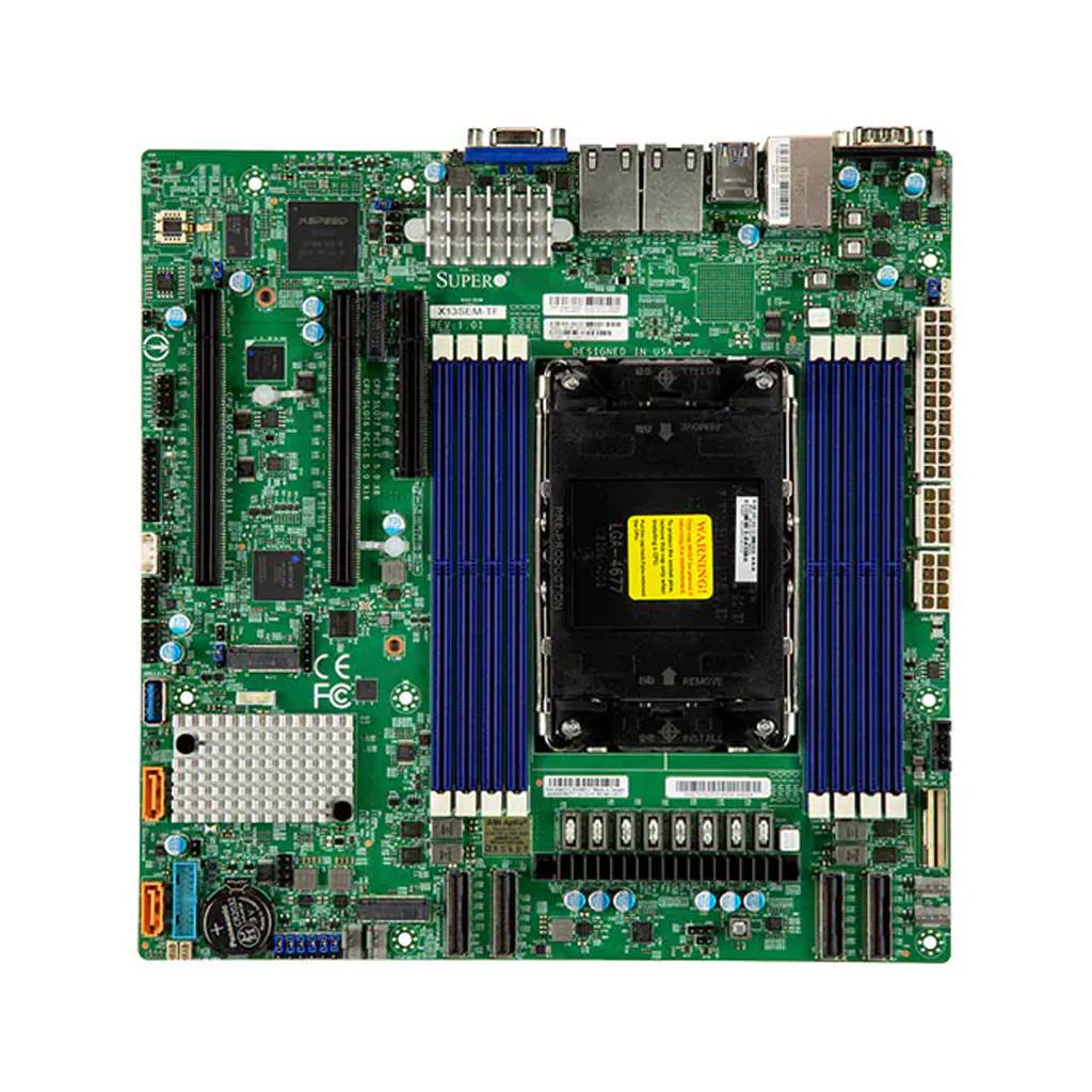 SUPERMICRO X13SEM-TF - Motherboard - micro ATX
