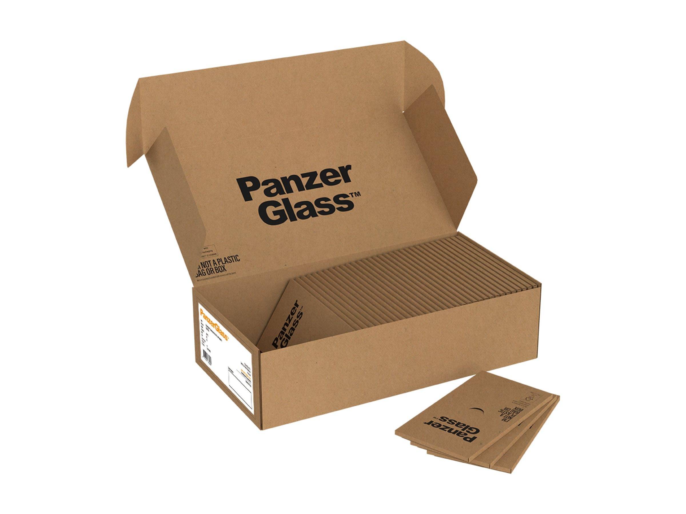 PanzerGlass Bildschirmschutz für Handy - ultrabreite Passform - Glas - 6.4"