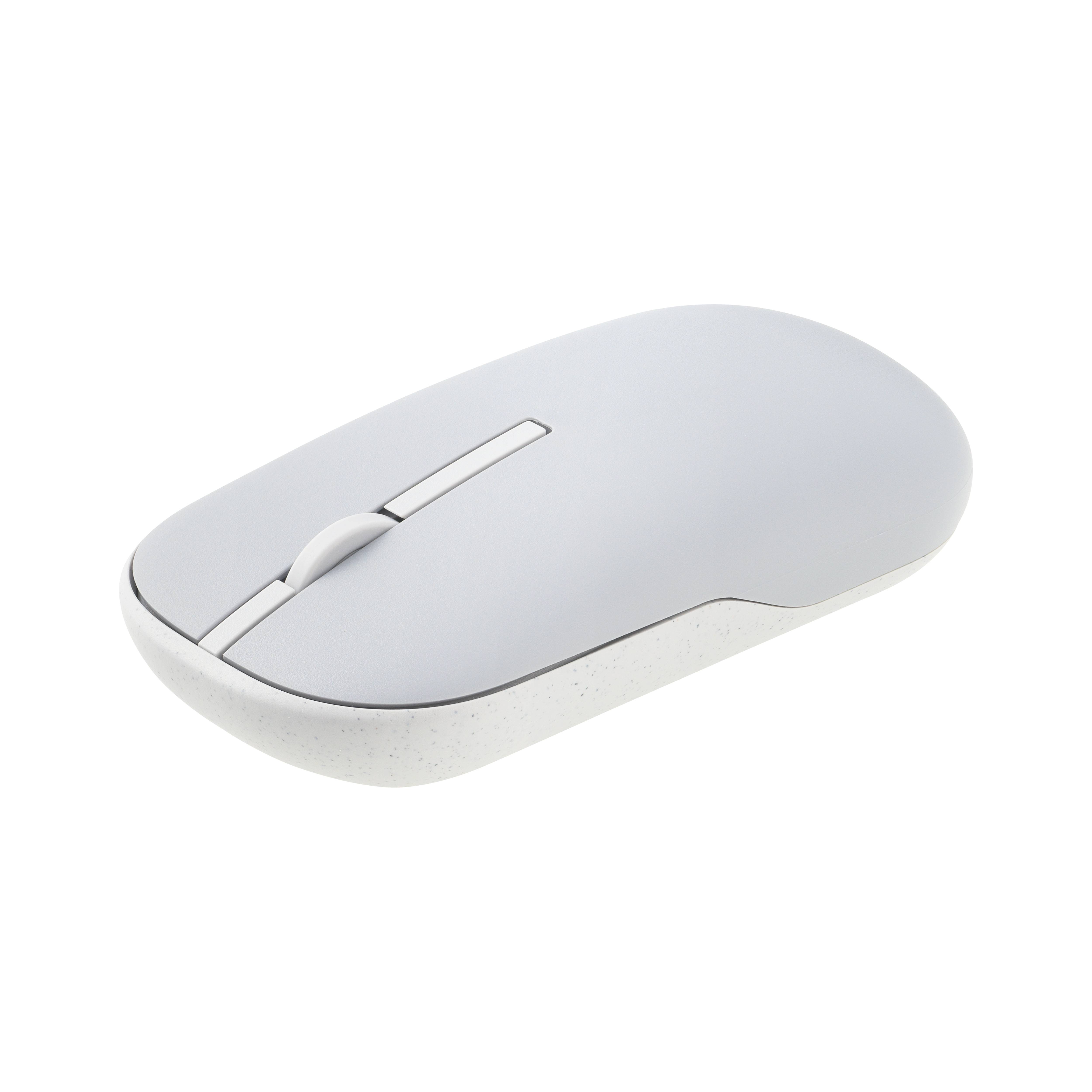 ASUS Marshmallow Mouse MD100, Beidhändig, Optisch, RF Wireless + Bluetooth, 1600 DPI, Grau