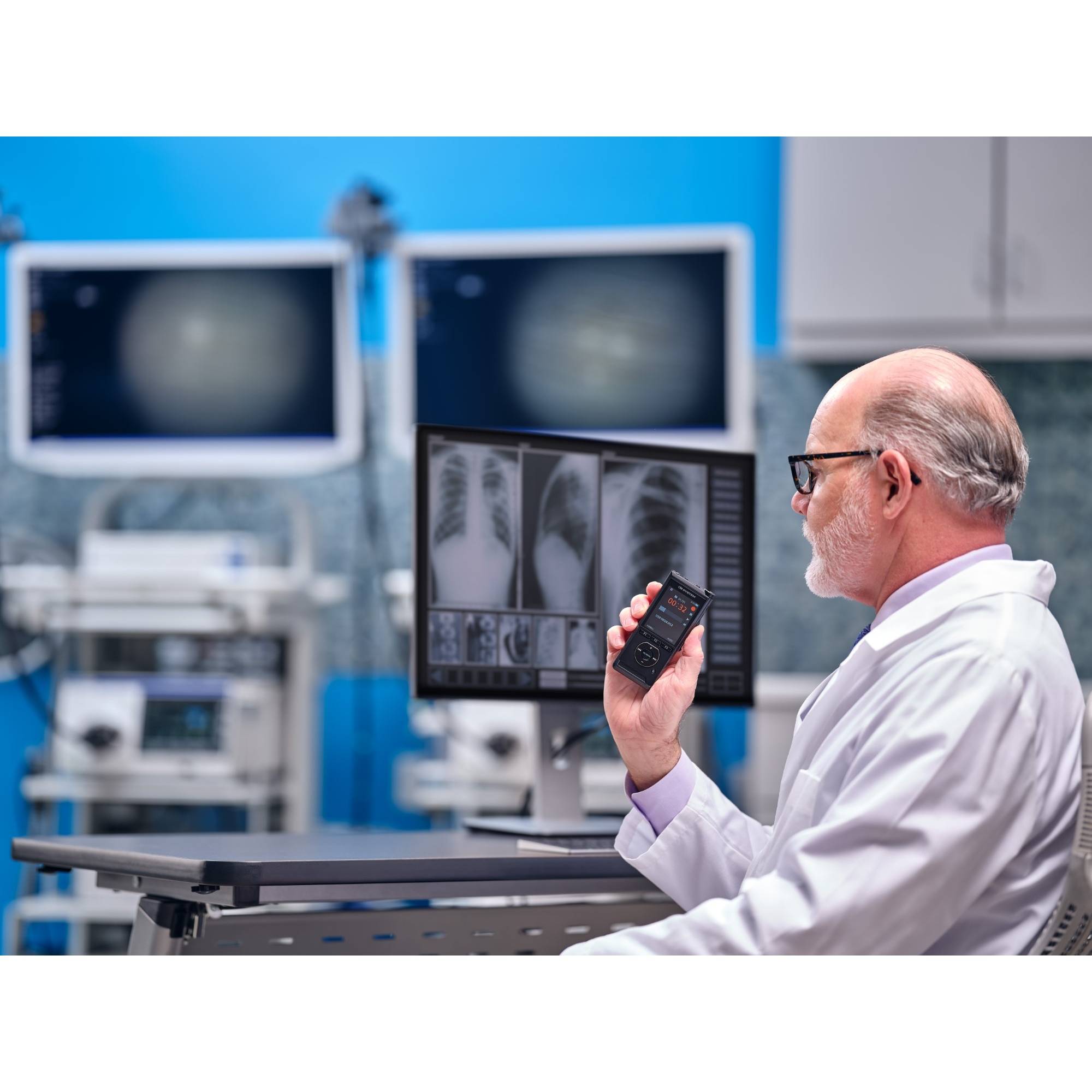 OLYMPUS Diktiergerät DS-9100 E2 Premium Kit