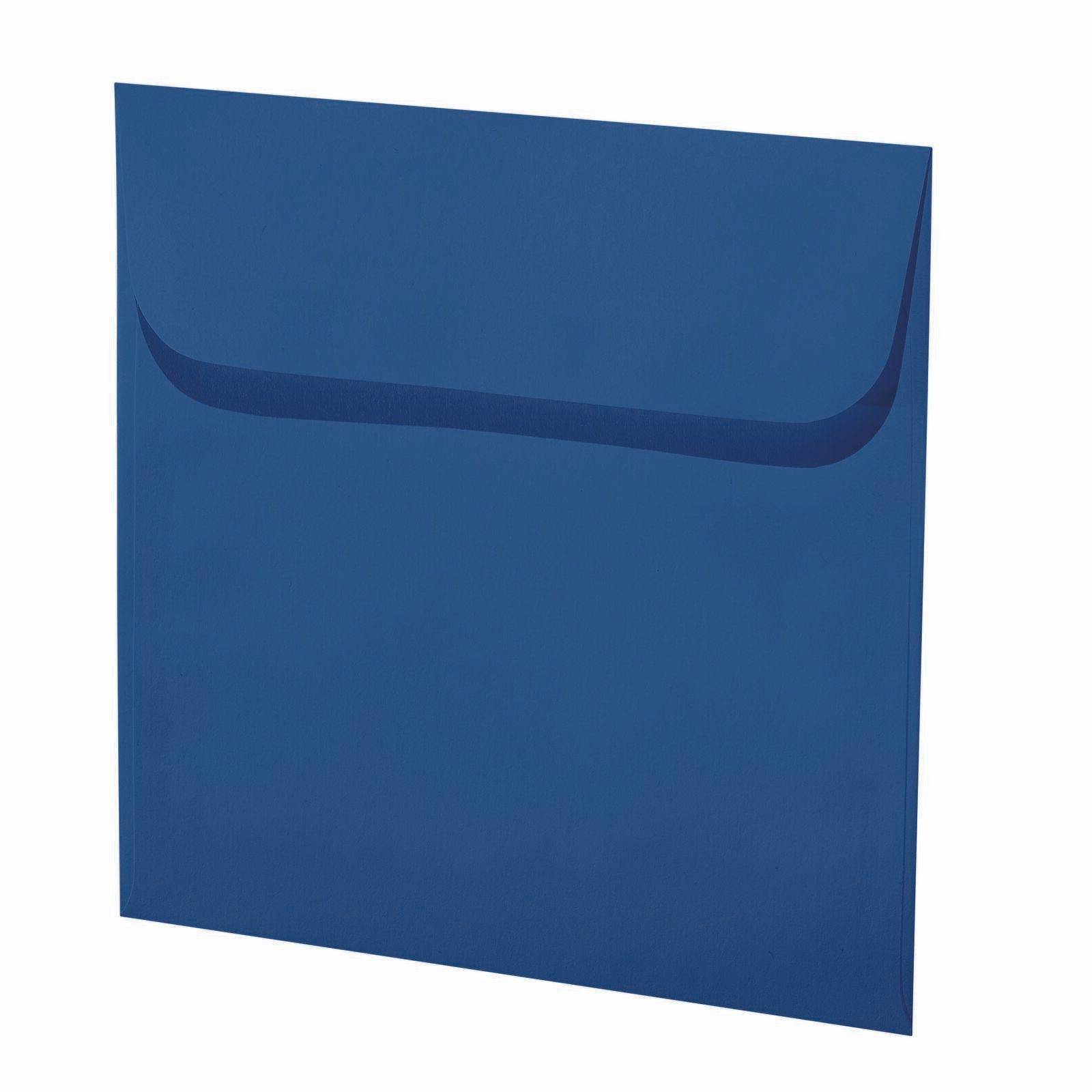 Artoz Papier Briefumschläge Mosaic quadratisch ohne Fenster marine nassklebend 20 St.