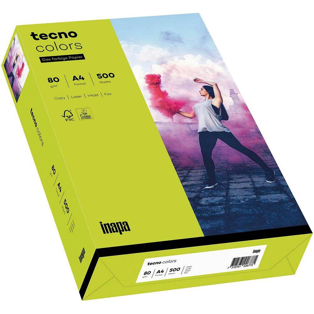 Papyrus Kopierpapier colors leuchtend grün DIN A4 80 g/qm 500 Blatt - Normal/Kopierpapier - 80 g/m²