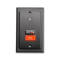 RF IDeas WAVE ID Plus Keystroke Surface Mount Black 72in USB Reader