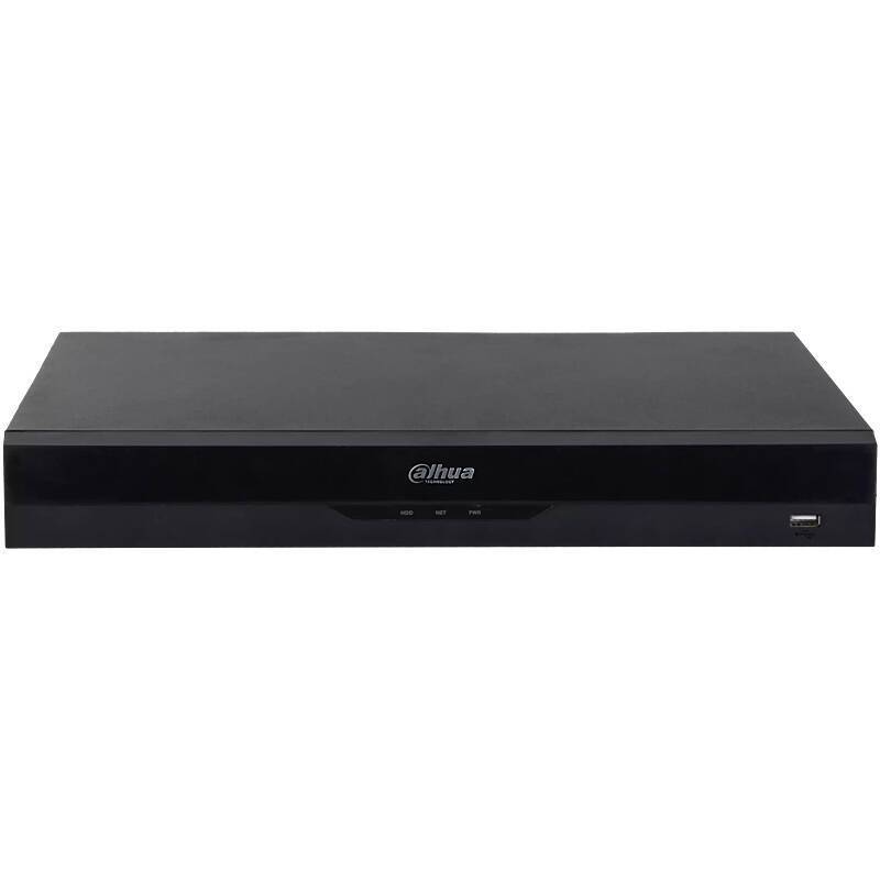 Dahua NVR5216-16P-EI 16-Kanal NVR, PoE, HDMI/VGA, NVR(8K Full Ultra HD max. Bildauflösung) | Features:mit PoE-Switch (S