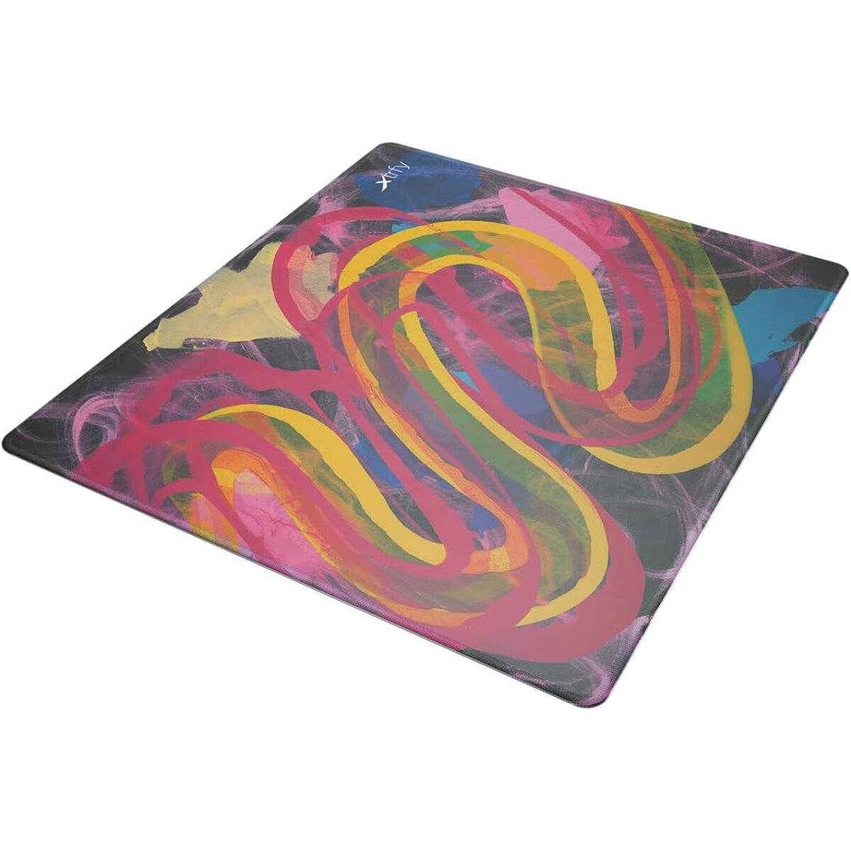 Cherry Xtrfy GP4 (460 x 400 x 4 mm) Großes Gaming Mousepad aus Stoff – mit Design-Print Street Pink Edition