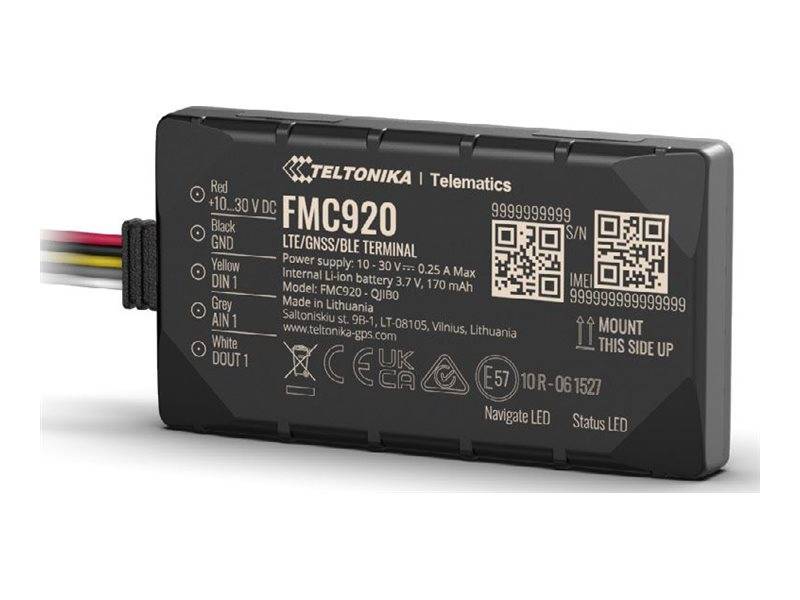 Teltonika FMC920 - GPS/GLONASS/GALILEO/BeiDou/QZSSTracking-Gerät - 128 MB