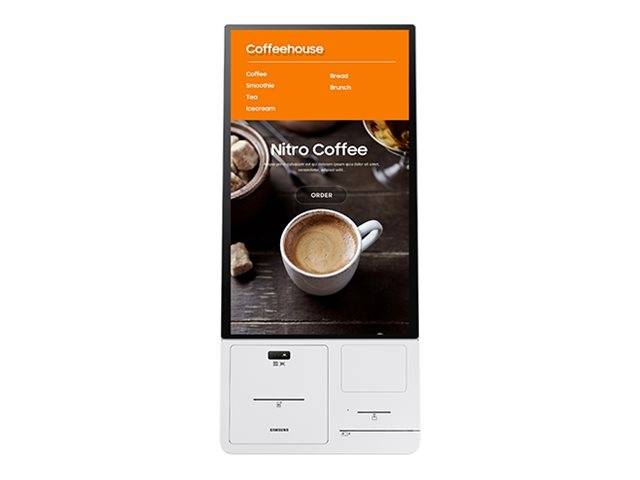 Samsung KM24C-P - Anschlussdose - mit Thermo-Belegdrucker, QR-/Barcode-Lesegerät (1D, 2D)