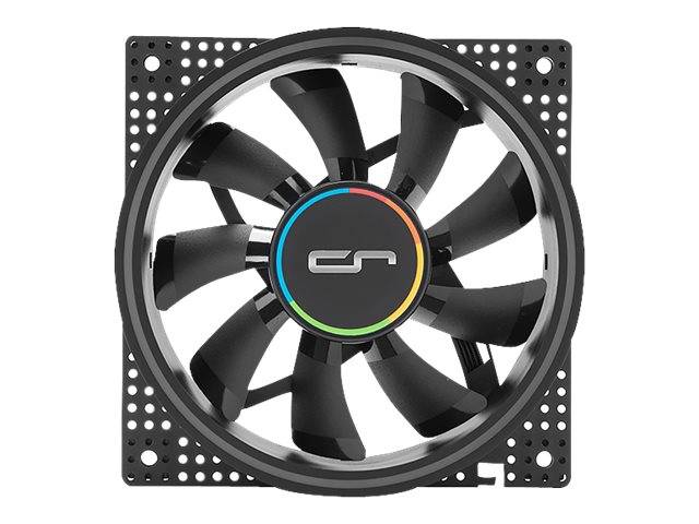 Cryorig Crona S - Gehäuselüfter - 120 mm - Schwarz (Packung mit 3)