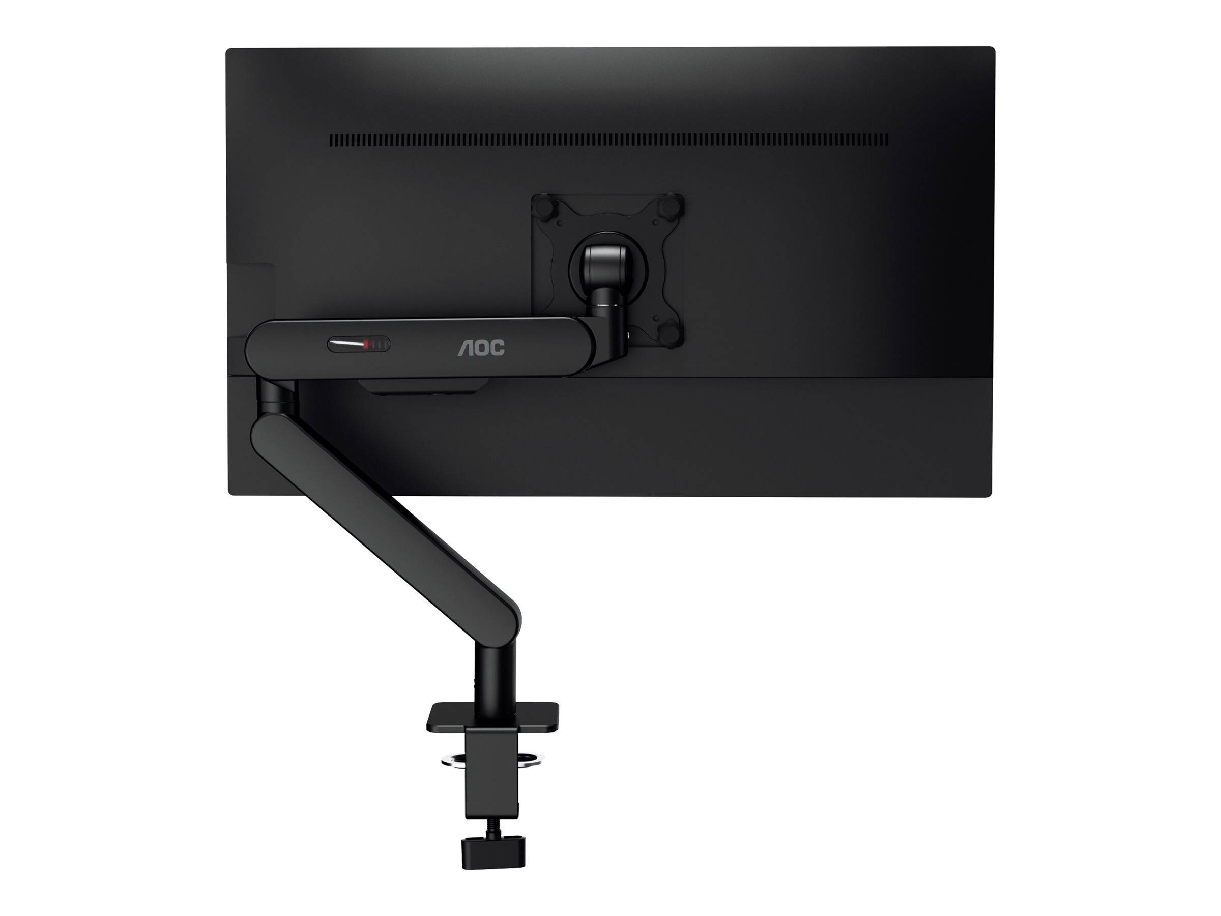 AOC AM400B - Befestigungskit (Monitorarm, Klemmmontagesockel, Tischplattenbohrung, Gasfeder) - einstellbarer Arm - für F